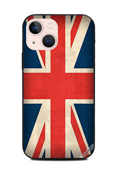 Covernex غطاء حماية لهاتف Apple iPhone 13 Mini بعلم المملكة المتحدة العتيق