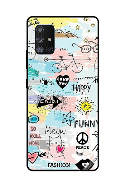 Covernex غطاء حماية لهاتف سامسونج جالاكسي A71 دودل مياو إنجوي