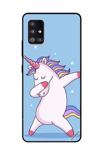 Covernex غطاء حماية لهاتف سامسونج جالاكسي A51 يونيكورن أزرق داكن