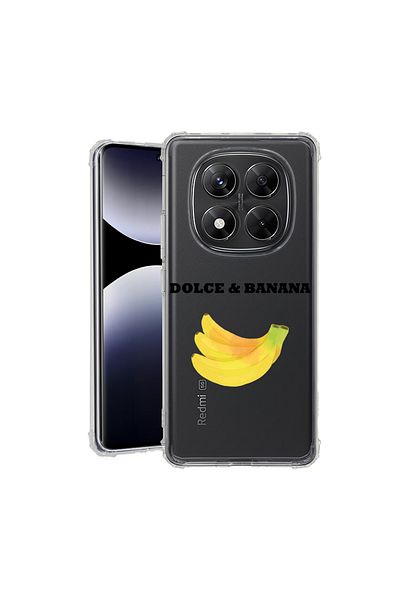 bestcase ® Anit Shock Case For Xiaomi Redmi Note 14 Pro 4G, Dolce & Banana, 1997764 AS 1858