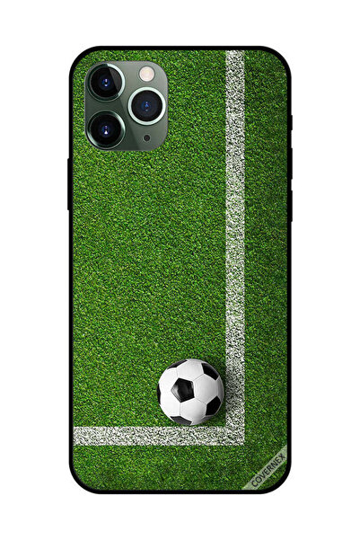 Covernex غطاء حماية لهاتف Apple iPhone 11 Pro على شكل كرة قدم في الزاوية