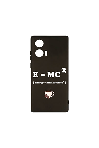 bestcase Husa Slim Silicon pentru Motorola Edge 50 Fusion, Energy = Cafea X L...