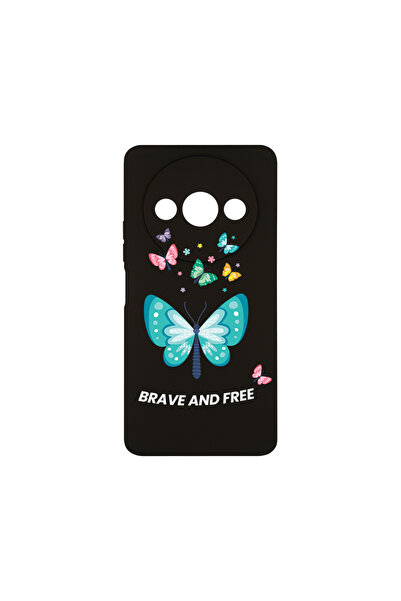 bestcase ® Husa Slim Silicon pentru Xiaomi Redmi A3, Butterflies, 1788878 B 1847