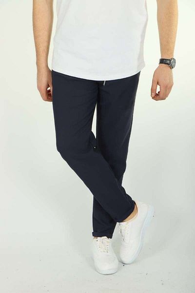Benim Denim Double Face Jogger Pants Navy Blue