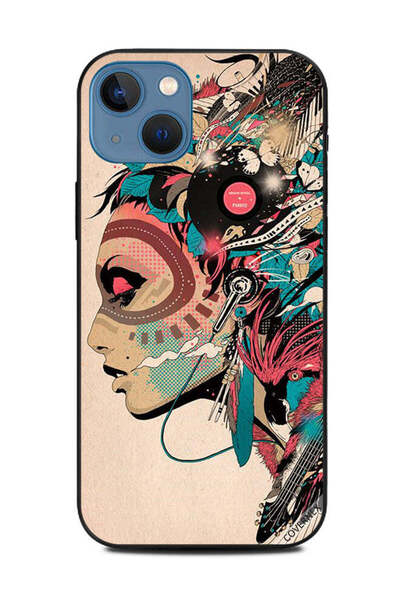 Covernex غطاء حماية لهاتف Apple iPhone 13 - فن موسيقى الفتاة
