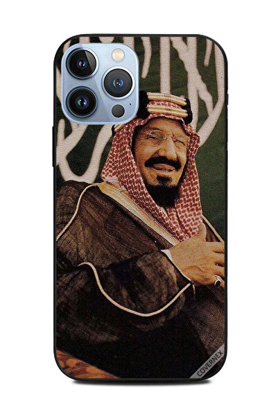 Covernex غطاء حماية لهاتف أبل آيفون 13 برو ماكس صورة قديمة للملك عبد العزيز