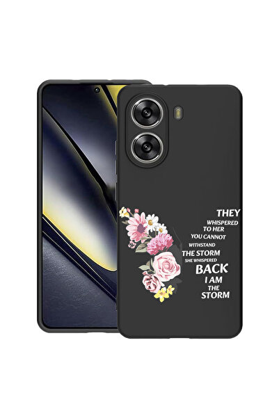 bestcase ® Husa Slim Silicon pentru Poco X7 Pro, Eu Sunt Furtuna, 1992025 B 1848