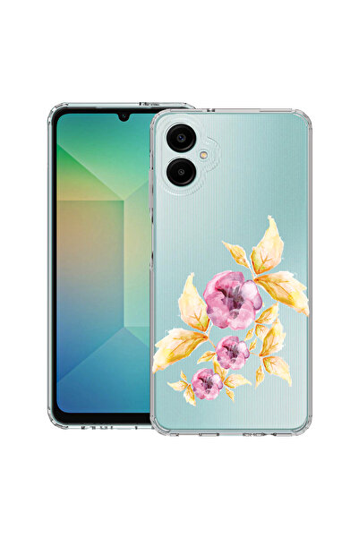 bestcase Husă antișoc pentru Samsung Galaxy A07 4G cu design flori pastelate,...