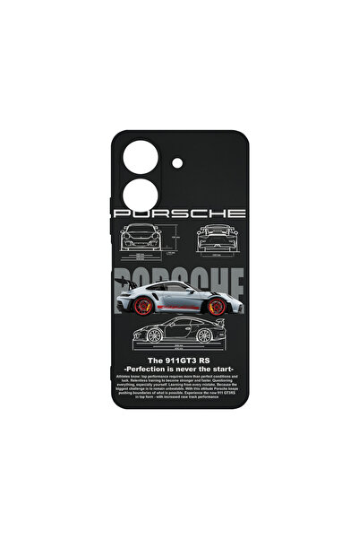 bestcase ® Husa Slim Silicon за Xiaomi Redmi 13C 4G, Porsche, 1736184 B 1883