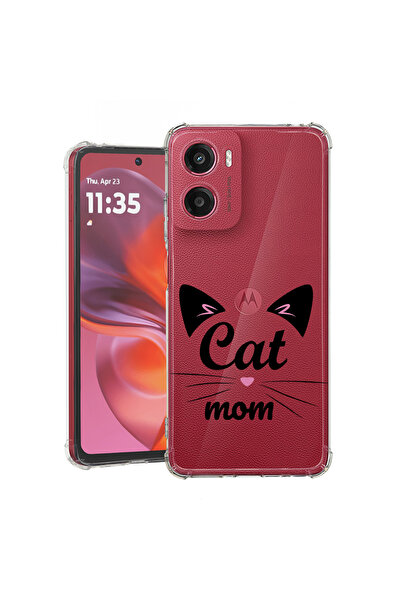 bestcase ® Αντικραδασμική θήκη για Motorola Moto G05, Cat Mom, 1926357 AS 1850
