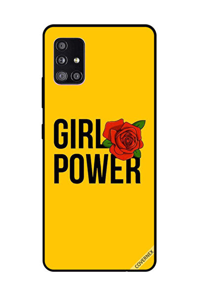 Covernex غطاء حماية لهاتف سامسونج جالاكسي A51 - فتاة باور يلو