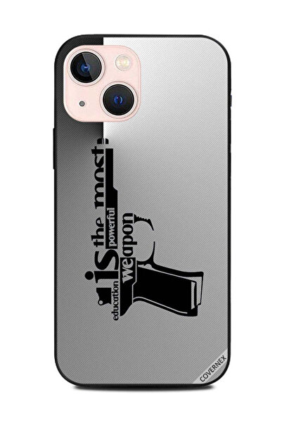 Covernex غطاء حماية لهاتف Apple iPhone 13 Mini التعليم هو السلاح الأقوى