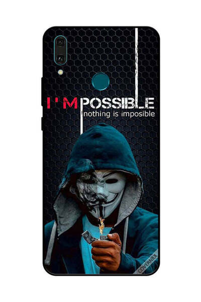 Covernex Protective Case Cover For Huawei Y9 2019 I Am Possible Nothing Is Im...