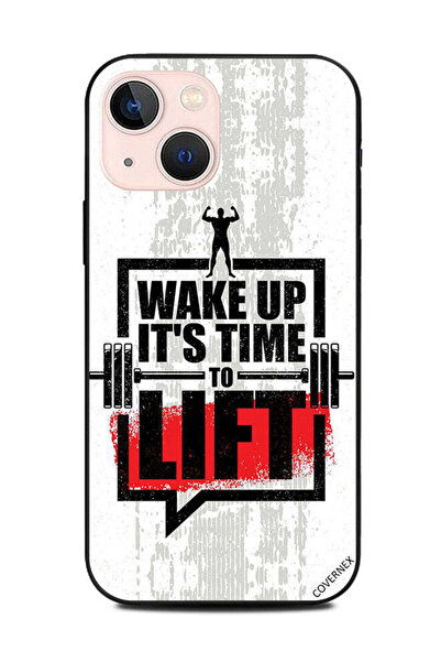 Covernex غطاء حماية لجهاز Apple iPhone 13 Mini استيقظ حان وقت الرفع