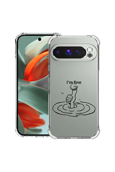 bestcase ® Carcasă antișoc pentru Google Pixel 9 Pro, I'm Fine, 1828622 AS 1867