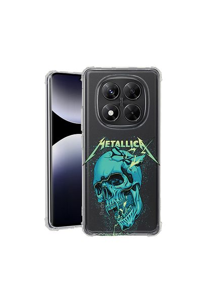 bestcase ® Anit Shock Case For Xiaomi Redmi Note 14 Pro 4G, Tagila Metallica, 1997764 AS 1890