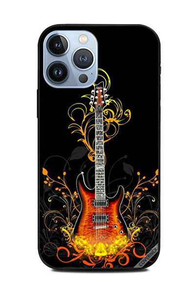 Covernex غطاء حماية لهاتف Apple iPhone 13 Pro Max بتصميم جيتار زهري