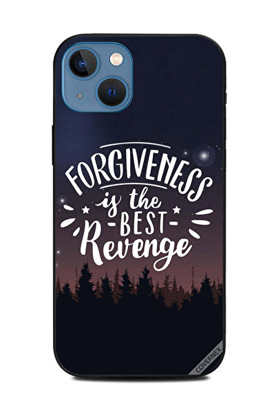 Covernex غطاء حماية لهاتف أبل آيفون 13 - التسامح هو أفضل انتقام