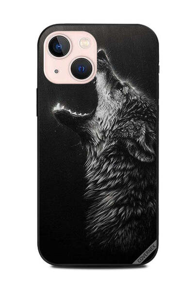 Covernex غطاء حماية لهاتف Apple iPhone 13 Mini - رسم الذئب