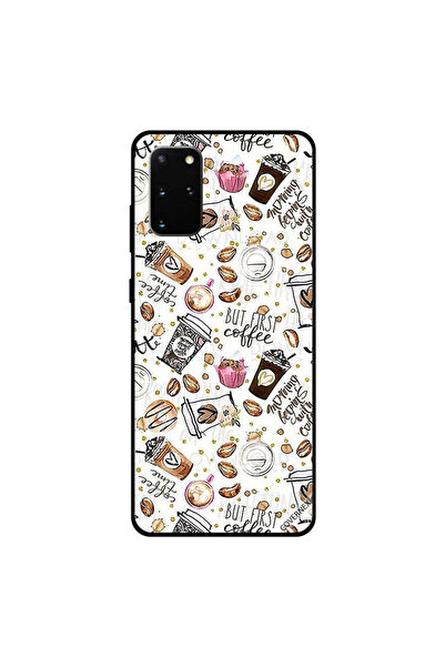 Covernex غطاء حافظة سامسونج جالكسي S20 بلس - علامات قهوة أولية للبنات