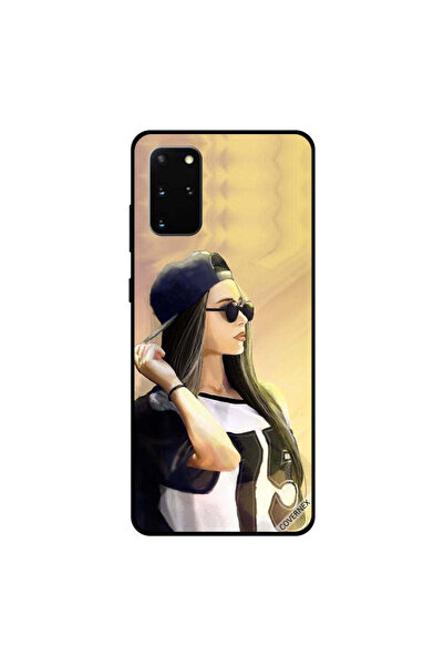 Covernex غطاء حماية لهاتف سامسونج جالكسي S20 بلس، فتاة لطيفة ترتدي نظارات سوداء