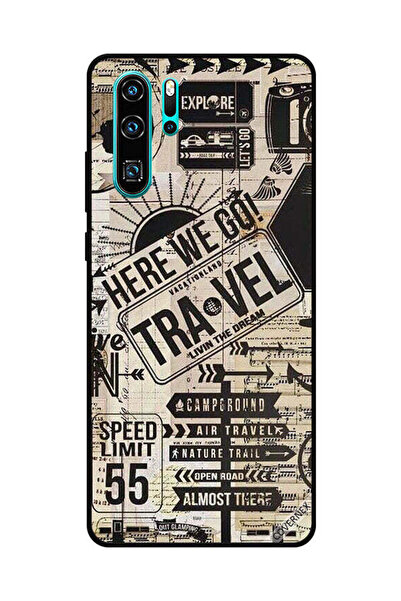 Covernex غطاء حماية لهاتف هواوي بي 30 برو - هنا نذهب للسفر