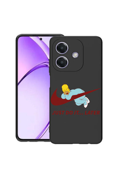 bestcase ® Husa Slim Silicon για OPPO A40 / A40M / A60 5G, Just Do It Later, ...