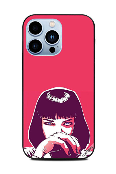 Covernex غطاء حماية لهاتف Apple iPhone 13 Pro - فتاة ذات شعر قصير غاضبة