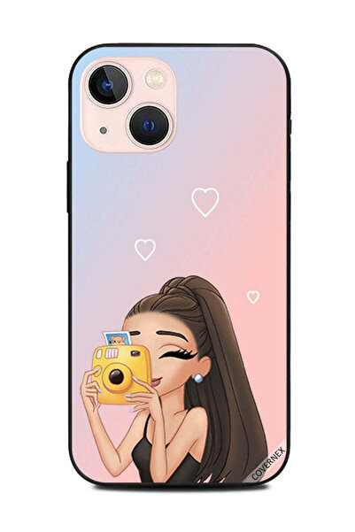 Covernex غطاء حماية لهاتف Apple iPhone 13 Mini صورة فتاة لطيفة تلتقط صورة