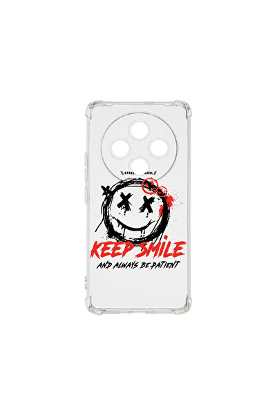 bestcase ® Carcasă antișoc pentru Oppo Reno12 F / FS, Keep Smile, 1913370 AS ...