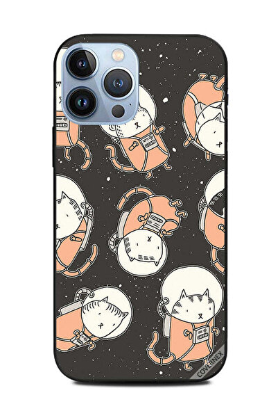 Covernex غطاء حماية لهاتف Apple iPhone 13 Pro Max قطة في الفضاء