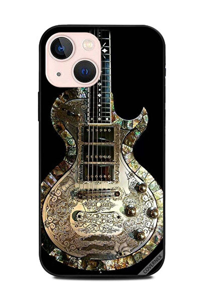Covernex غطاء حماية لجهاز Apple iPhone 13 Mini Guitar Stones Border
