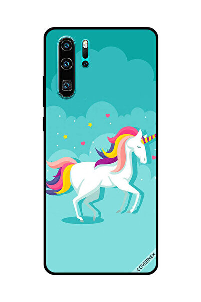 Covernex غطاء حماية لهاتف هواوي P30 برو - وحيد القرن يمشي