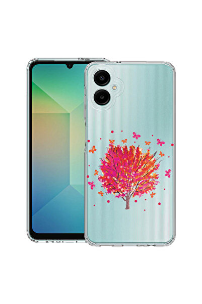 bestcase ® Carcasă antișoc pentru Samsung Galaxy A06 4G, Copac cu fluturi, 19...