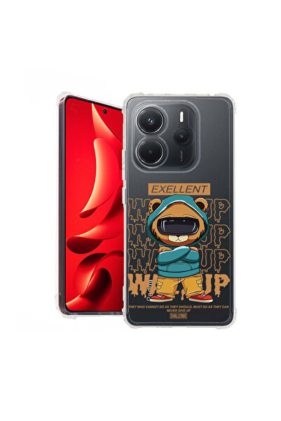 bestcase ® Husă antișoc pentru Xiaomi Redmi Note 14 5G, Bear Excellent, 19384...