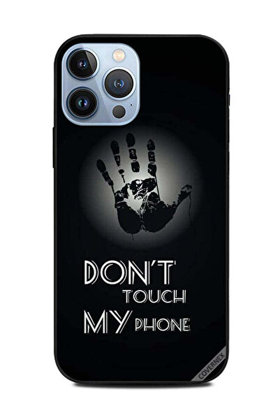 Covernex غطاء حماية لهاتف Apple iPhone 13 Pro Max لا تلمس هاتفي باليد