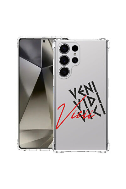 bestcase ® Carcasă antișoc pentru Samsung Galaxy S23 Ultra, Veni Vidi Vici, 1399746 AS 1891