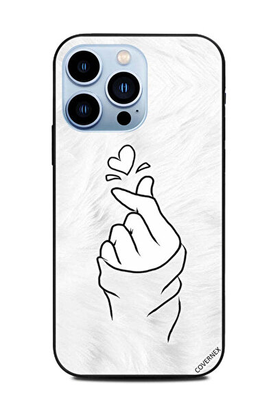 Covernex غطاء حماية لهاتف Apple iPhone 13 Pro Snap Love B&w