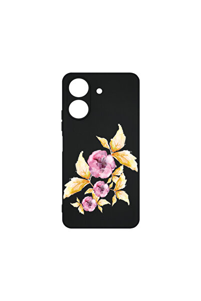 bestcase ® Husă Slim Silicon pentru Xiaomi Redmi 13C 4G, Pastel Flowers, 1736...