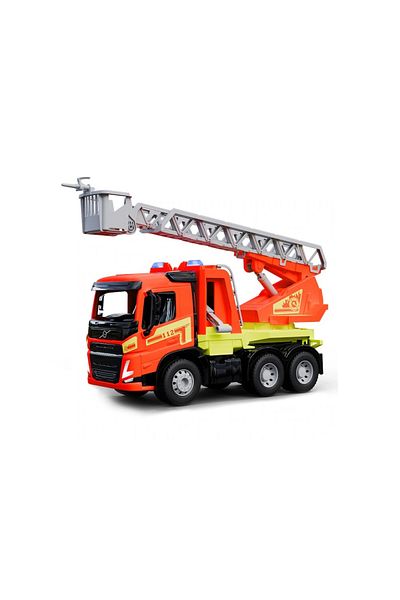 LENA Children's toy, WORXX Kipper Volvo FMX Fire Truck, Lena, plastic, 49 cm long