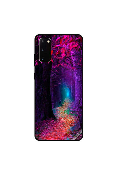 Covernex غطاء حماية سامسونج جالكسي S20 بتصميم غابة ملونة