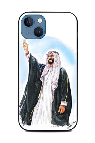 Covernex غطاء حماية لجهاز ابل ايفون 13 - زايد رايز - رسم يدوي