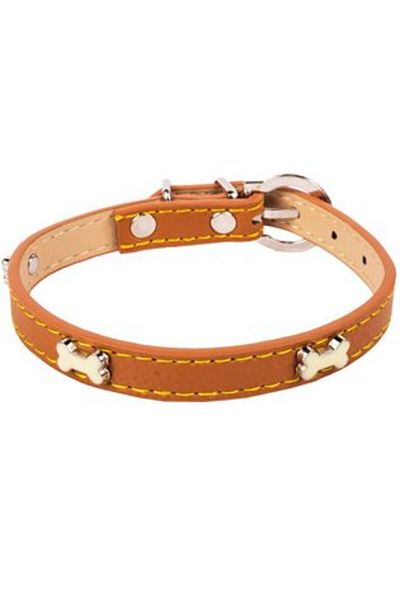 OEM Artificial Leather Dog Collar 35 x 1.5 cm