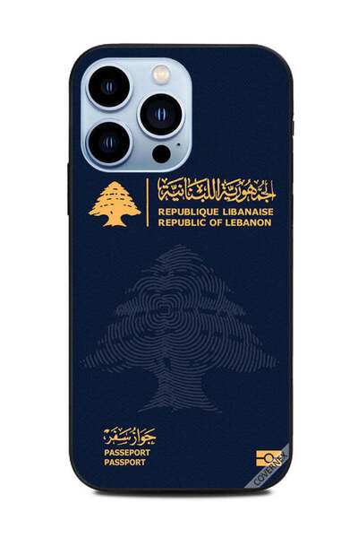 Covernex غطاء حماية لهاتف Apple iPhone 13 Pro جواز سفر لبناني