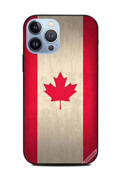 Covernex غطاء حماية لجهاز Apple iPhone 13 Pro Max بعلم كندا العتيق