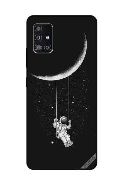 Covernex Protective Case Cover For Samsung Galaxy A51 Moon Swing