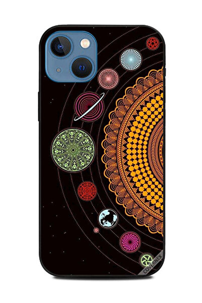 Covernex غطاء حماية لهاتف Apple iPhone 13 بأشكال ماندالا الفضائية