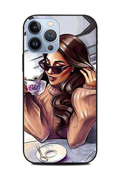Covernex غطاء حماية لهاتف Apple iPhone 13 Pro Max Coffee Time