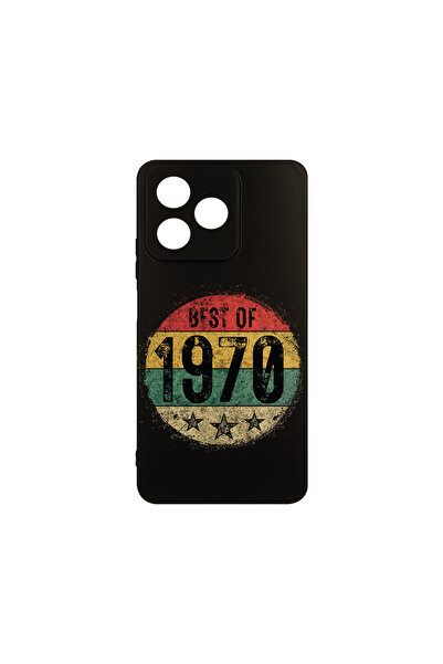 bestcase ® Husa Slim Silicon pentru Xiaomi Redmi 13, Best Of 1970, 1923377 B ...