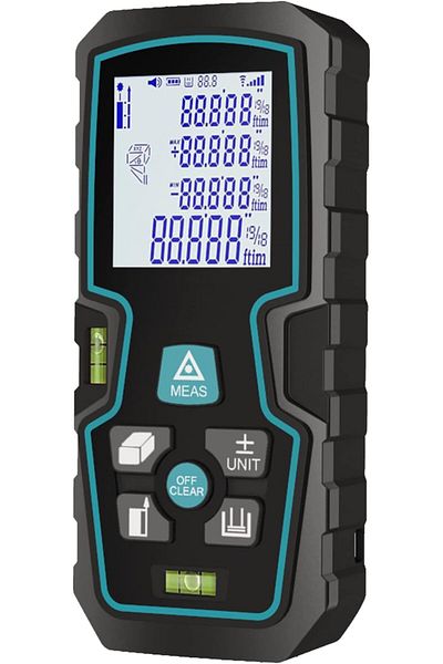 Inkbird Laser Measure 165Ft, INKBIRDPLUS Laser Distance Meter 50M, 10 Sets Data Storage